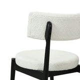 Mid Century Modern Counter Stools, Fabric Upholstered Chairs