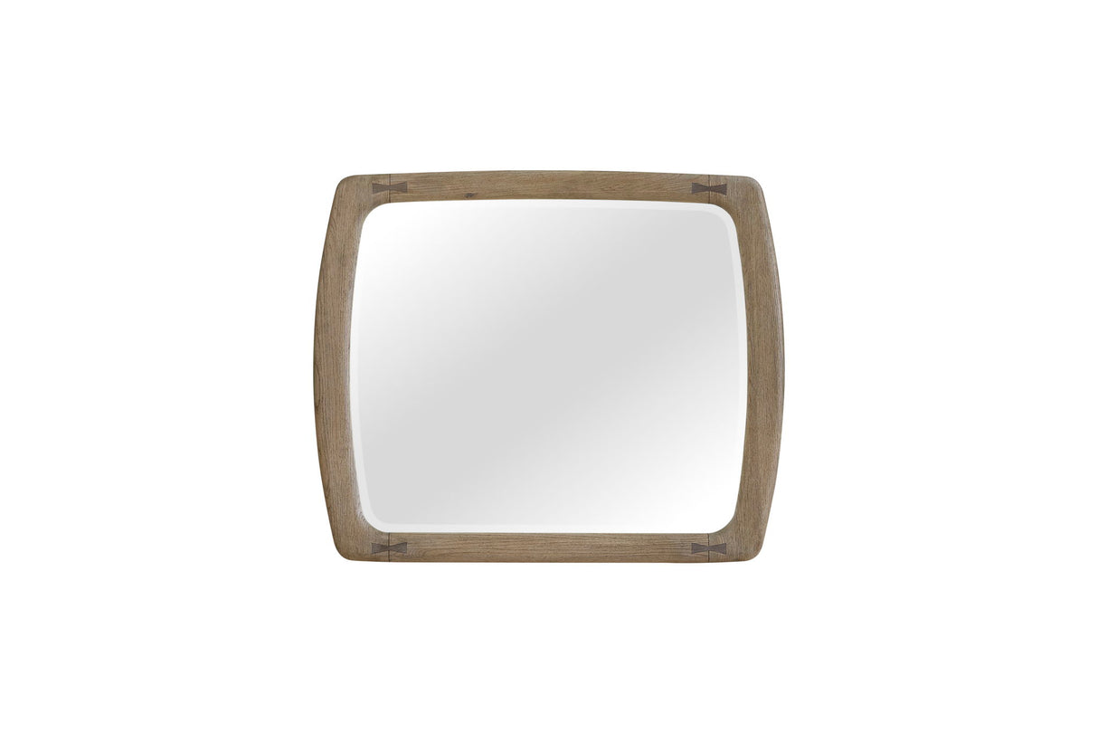 Pagosa - Mirror With Bowties - English Knotty Oak