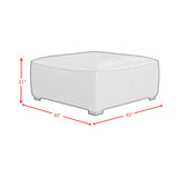 Blake - Modular Ottoman - Pebble Tan