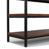 Skyler - TV Media Stand - Dark Cognac Brown