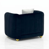 Single Sof, High Resilience Foam - Black