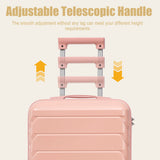 Hard Shell Travel Luggage With Scratch Resistant Surface