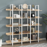 Vintage Industrial 5 Tier Bookcase