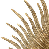 Retro DesignSunburst Metal Wall Mirror Decorative Mirror For A Bedroom Dressing Room, Hallway Or Living Space - Gold - Wall Mirrors - Alpine Outlets