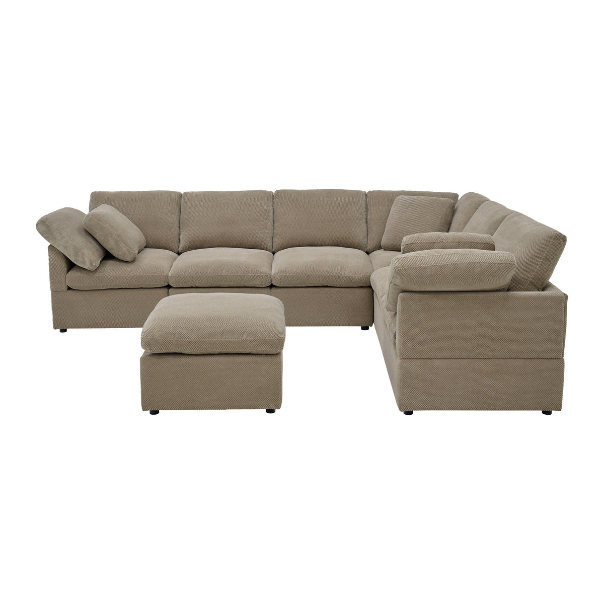 Modular Cloud Sofa, Freely Configurable Corner