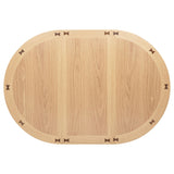 Davis - 5 Piece Oval Extension Leaf Dining Set With Pedestal Base - Light Oak