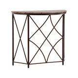 Madaline - Console - Dark Brown