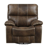 Rustic Swivel Gliding Recliner