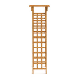 Arbor, Wedding Arch For Ceremony, Trellis For Plant Climbing, Christmas Decor Pergola For Garden Backyard - Yellow