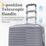 4 Piece Luggage Set, Combination Lock