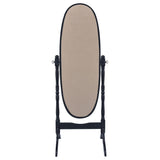 Dunne - Cheval Mirror With Oval Frame