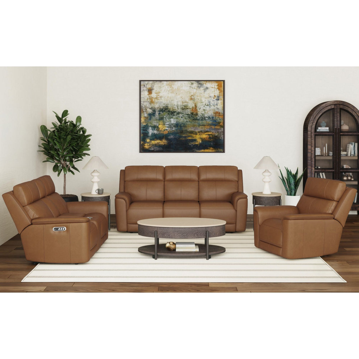 Mustang - P3 Sofa With DDT, Wireless Chargerin