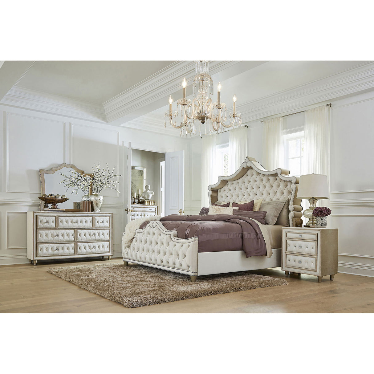 Williams - 3 Drawer Nightstand - Camel