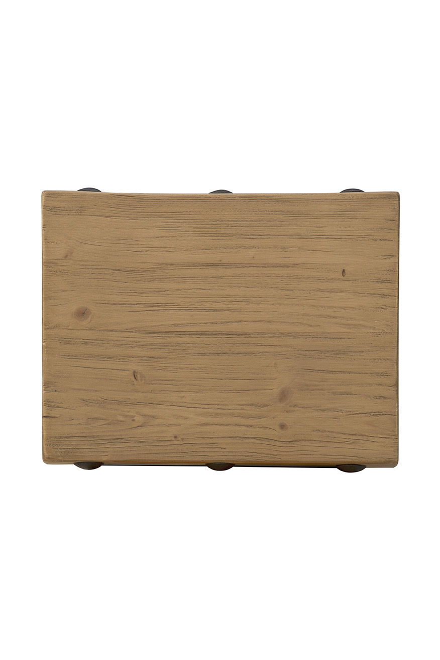 Old World - Counter Stool - Light Brown / Black
