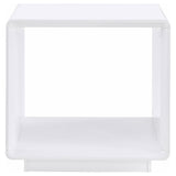 Fletcher - 2 Piece Coffee And End Table Set - Gloss White