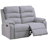 2 Piece Living Room Set With Manual Reclining Loveseat And Recliner