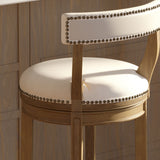 Stool & Upholstered Seat And Back