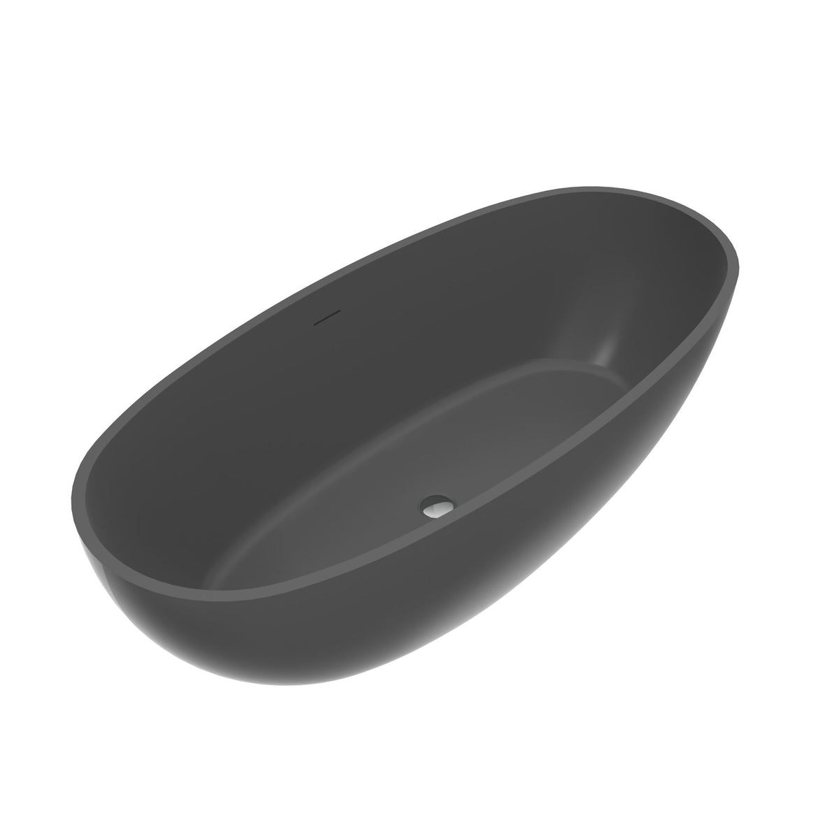 Freestanding Bathroom Bathtub With Ergonomic Design