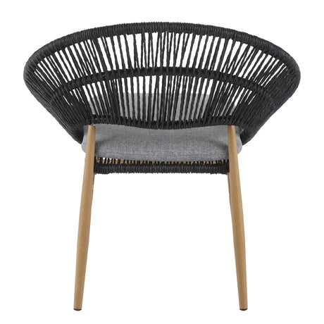 Cyril - Outdoor Papasan Style Dining Chair (Set of 2)