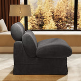 Accent Chair, Soft Medium Firm Upholstery For Living Room