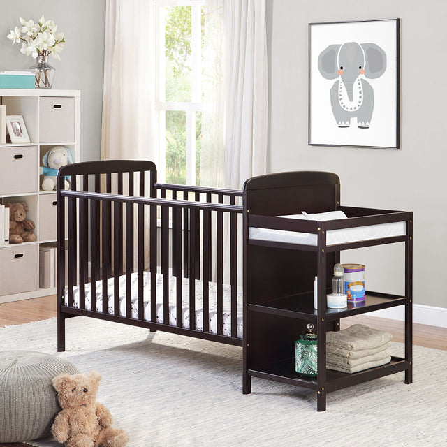 Ramsey - 3-in-1 Convertible Crib / Changer Combo - Cribs - Alpine Outlets
