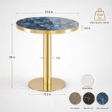Modern Round Bistro Table