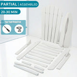 Folding Adirondack Lounge Chair With Embossed Grain Texture