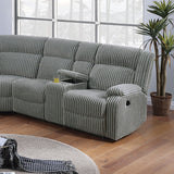 Power Motion Sectional LAF / RAF Loveseat With Console Cup Holders