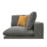 Custom Configuration Modular Sectional & Toss Pillows