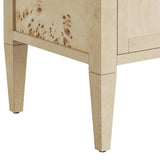 30" Burgundy Wood Bathroom Vanity Cabinet (Sink Basin Not Included) - Bathroom Fixtures - Alpine Outlets