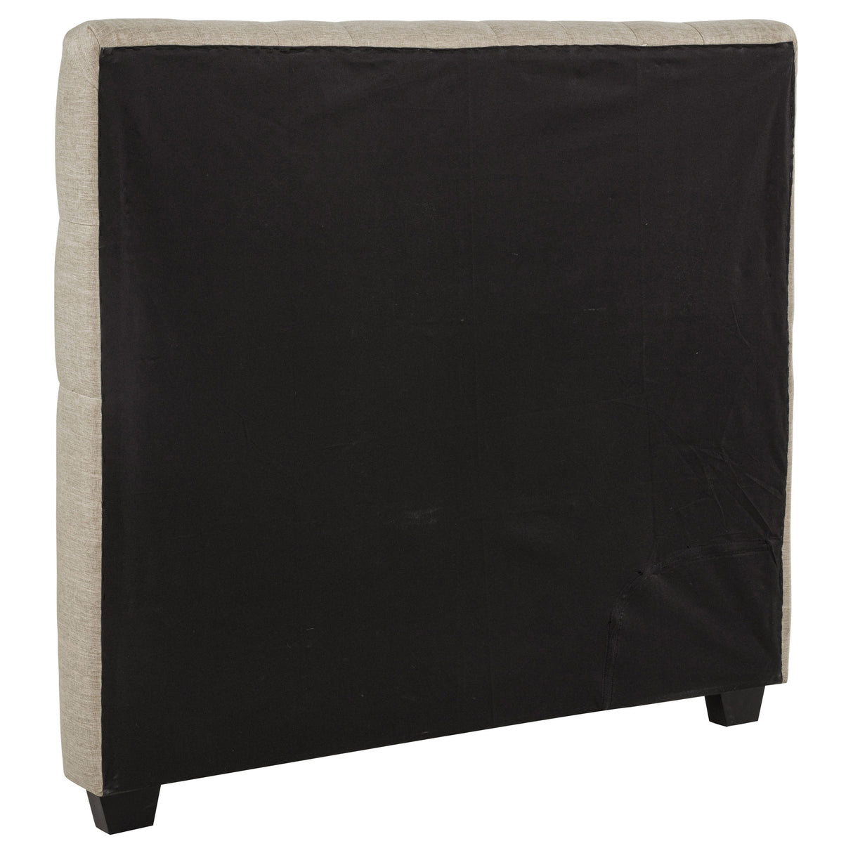 Chloe Upholstered Full Panel Headboard in Oatmeal