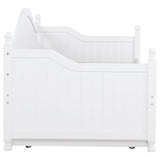 Julie Ann Wood Twin Daybed with Trundle - White
