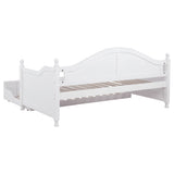 Julie Ann Wood Twin Daybed with Trundle - White