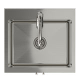 Darwin - Deluxe Laundry Cabinet With Pull-Out Faucet And Stainless Steel Sink