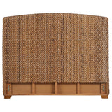Laughton Woven Banana Leaf California King Headboard Amber