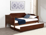 Redding Wood Twin Daybed With Trundle, Cherry
