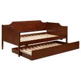 Redding Wood Twin Daybed With Trundle, Cherry