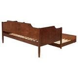 Redding Wood Twin Daybed With Trundle, Cherry