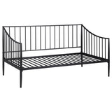Newbury Metal Twin Daybed, Matte Black