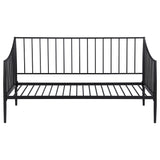 Newbury Metal Twin Daybed, Matte Black