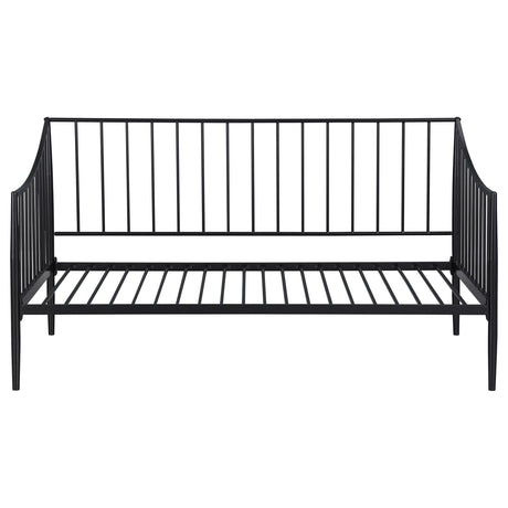Newbury Metal Twin Daybed, Matte Black