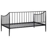 Newbury Metal Twin Daybed, Matte Black