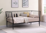 Richland Metal Twin Daybed, Matte Black