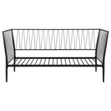 Richland Metal Twin Daybed, Matte Black