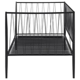 Richland Metal Twin Daybed, Matte Black