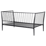 Richland Metal Twin Daybed, Matte Black