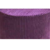 Full Compressed Ottoman - Purple