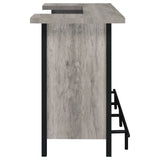 Menimen - Freestanding Bar Unit - Gray