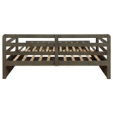 Sorrento Twin XL Daybed with Trundle and Drawers, Grey