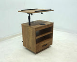 Lerma Mango 1-Drawer Nightstand with Adjustable Tray and Speaker